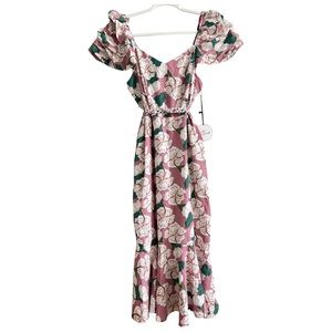 Stunning NWT Milk & Honey Spring Dress Size XL runs small more like a medium